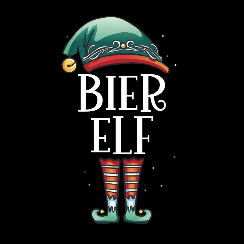 Weihnachten Partnerkostüm Bier Elf Elfe Elfen