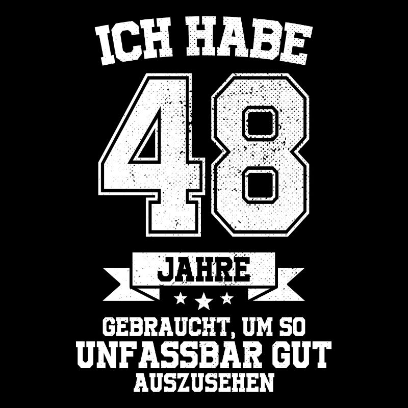 48. Geburtstag Geschenk Habe 48 Jahre Gebraucht