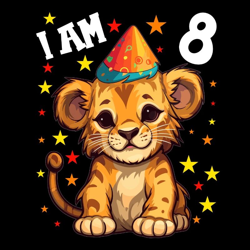 J’ai 8 ans Lion Leo 8e anniversaire