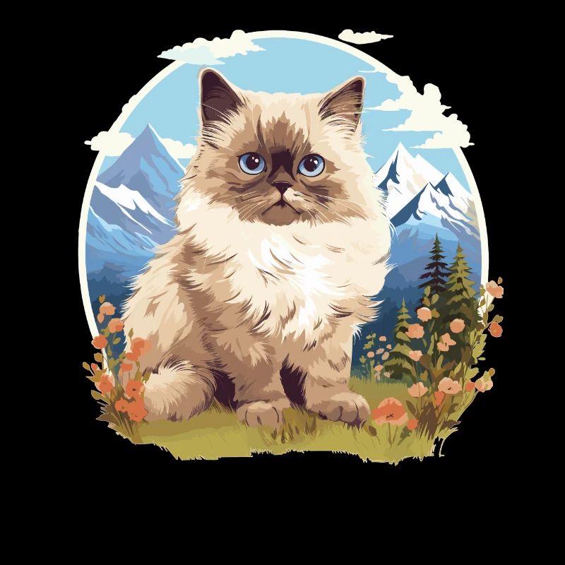 Himalayan Cat Colourpoint Katze