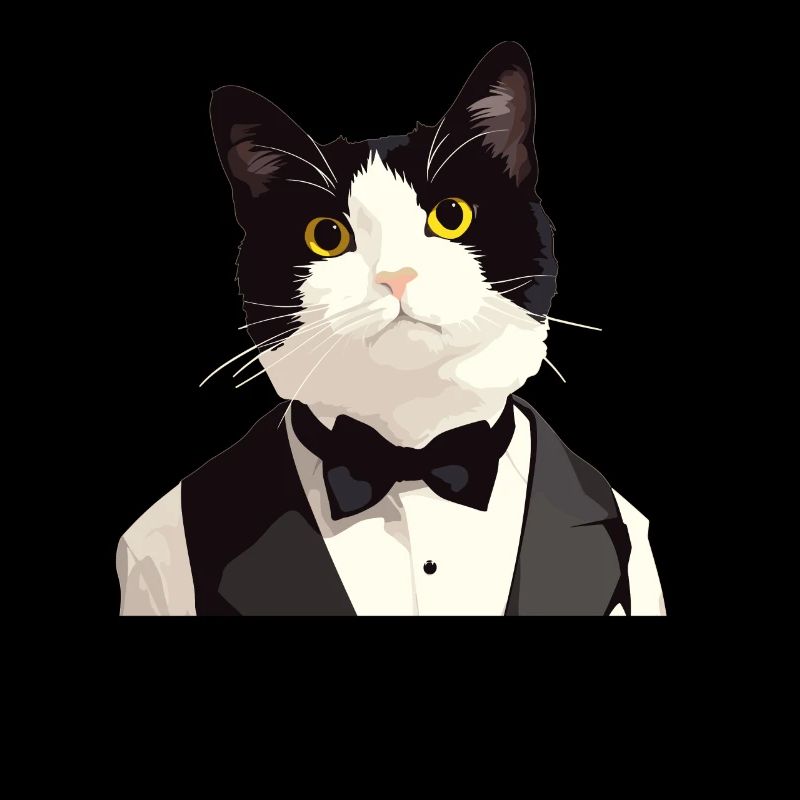 Tuxedo Chaton Tuxedo Cat