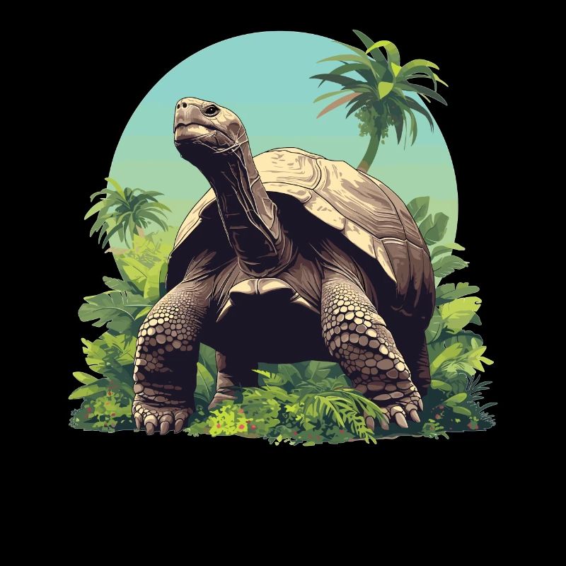 Giant tortoises Giant tortoise