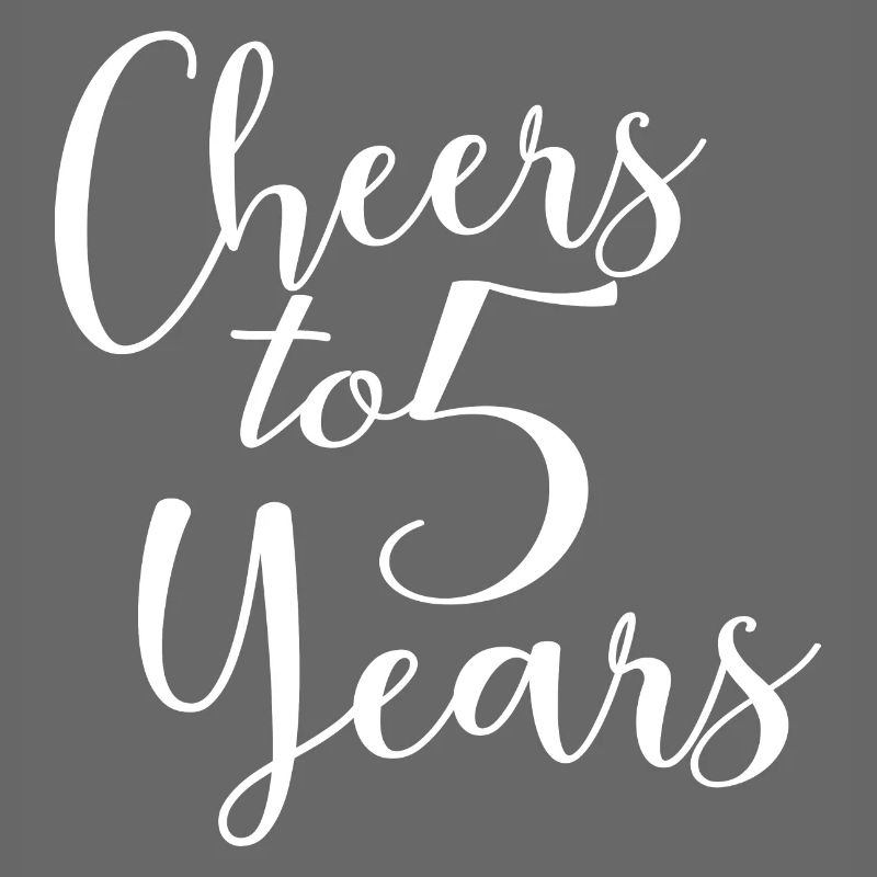 Vive le 5e anniversaire de 5 ans