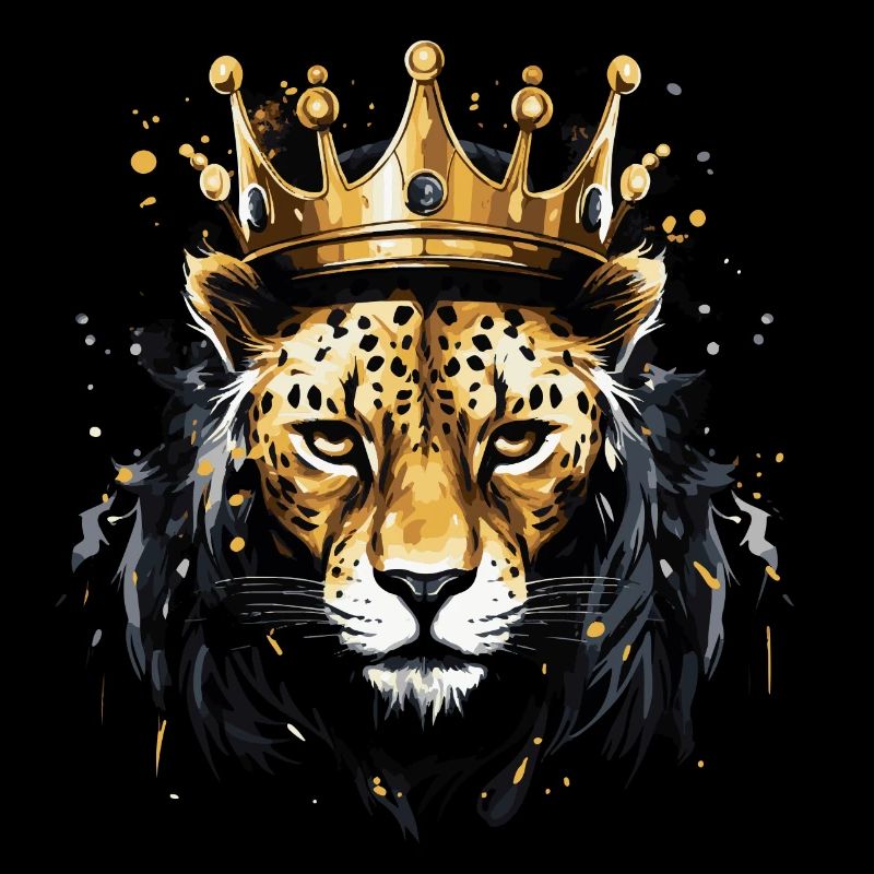 Guépard : Couronne d’animal