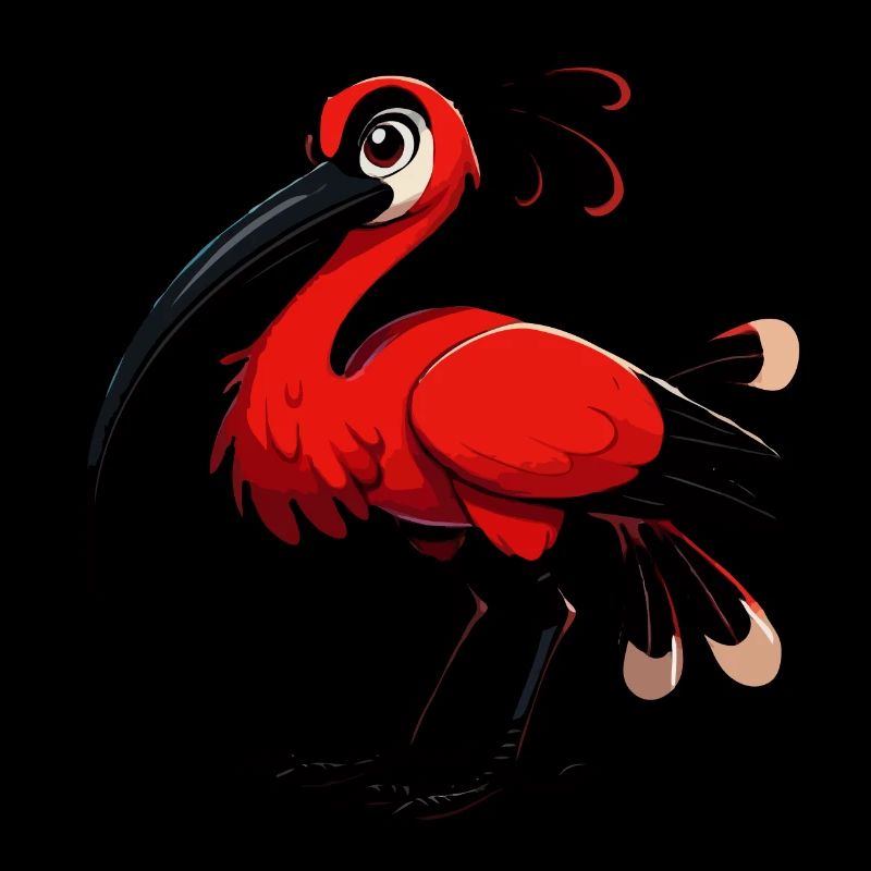 Scharlachroter Ibis