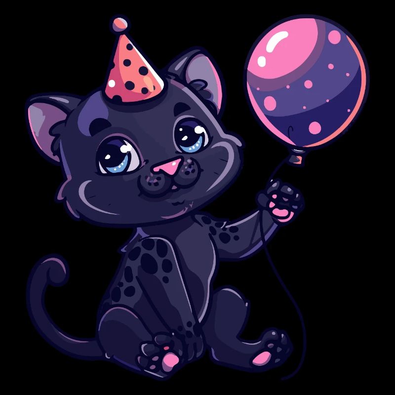 Bébé d’anniversaire de panthère