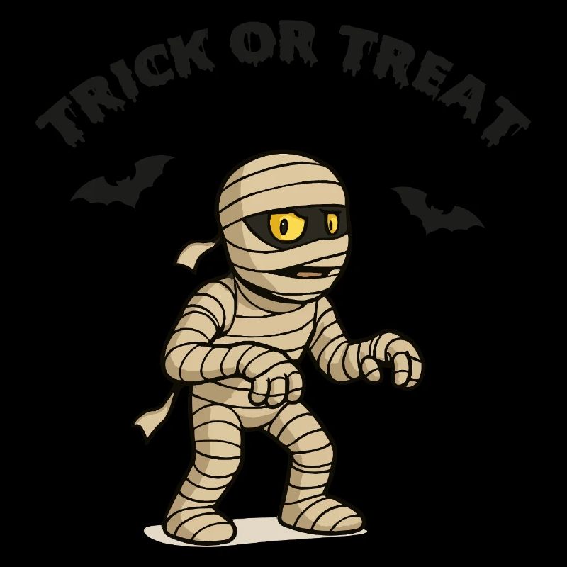 mumie comic trick or treat