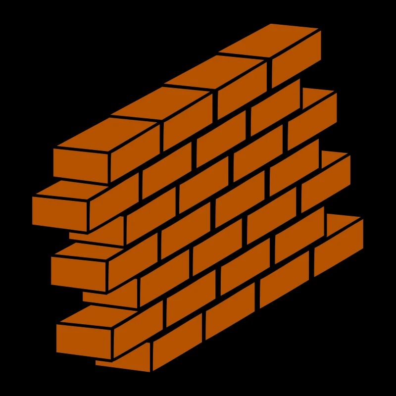 Backsteinmauer