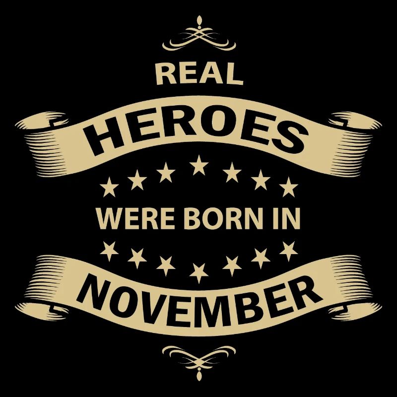 Echte Helden werden im November geboren