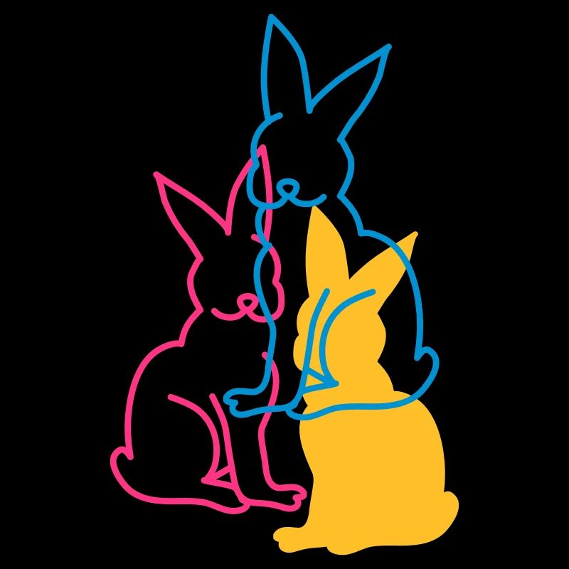 trois lapins
