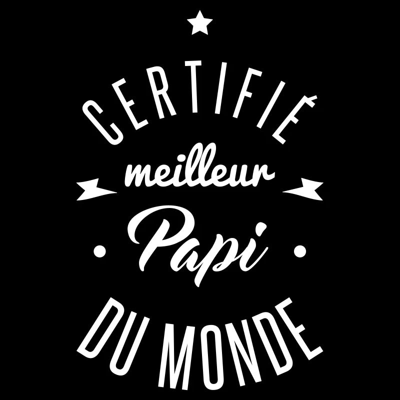 certifié meilleur papi