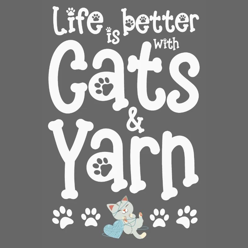 Knitting knitting yarn