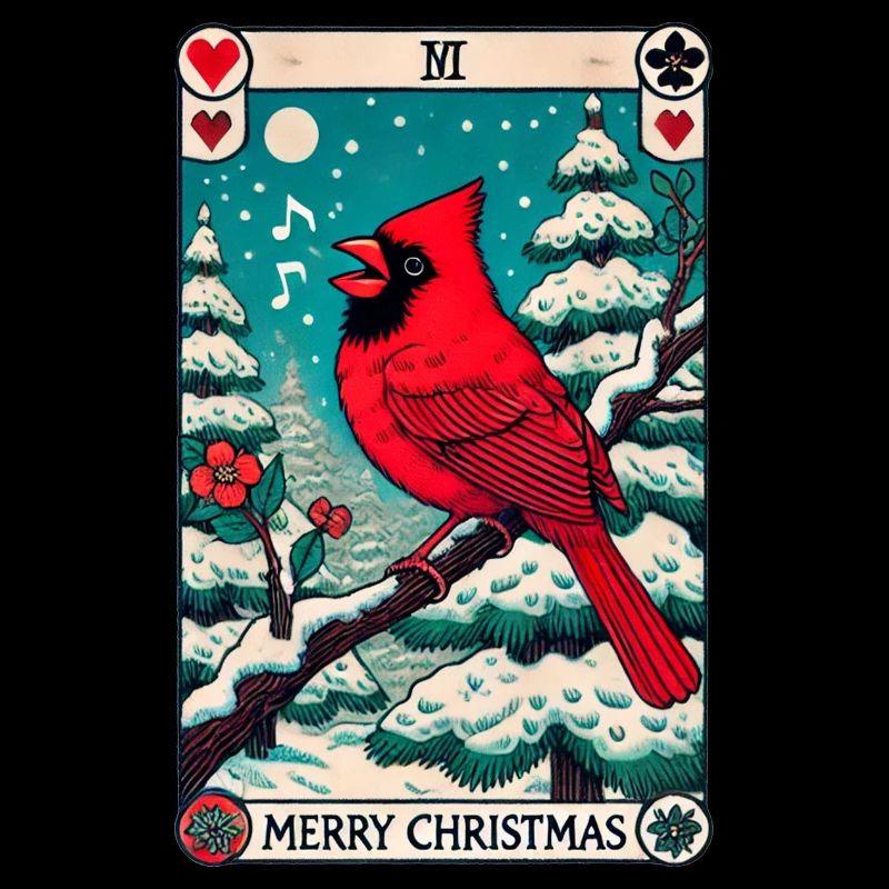 Weihnachten Roter Kardinal