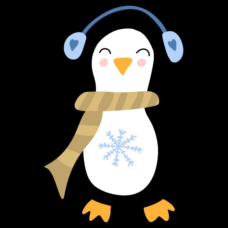 Winter Pinguin