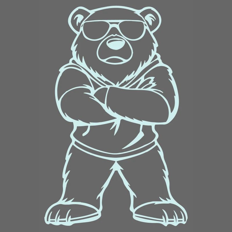 eisbär comic cool