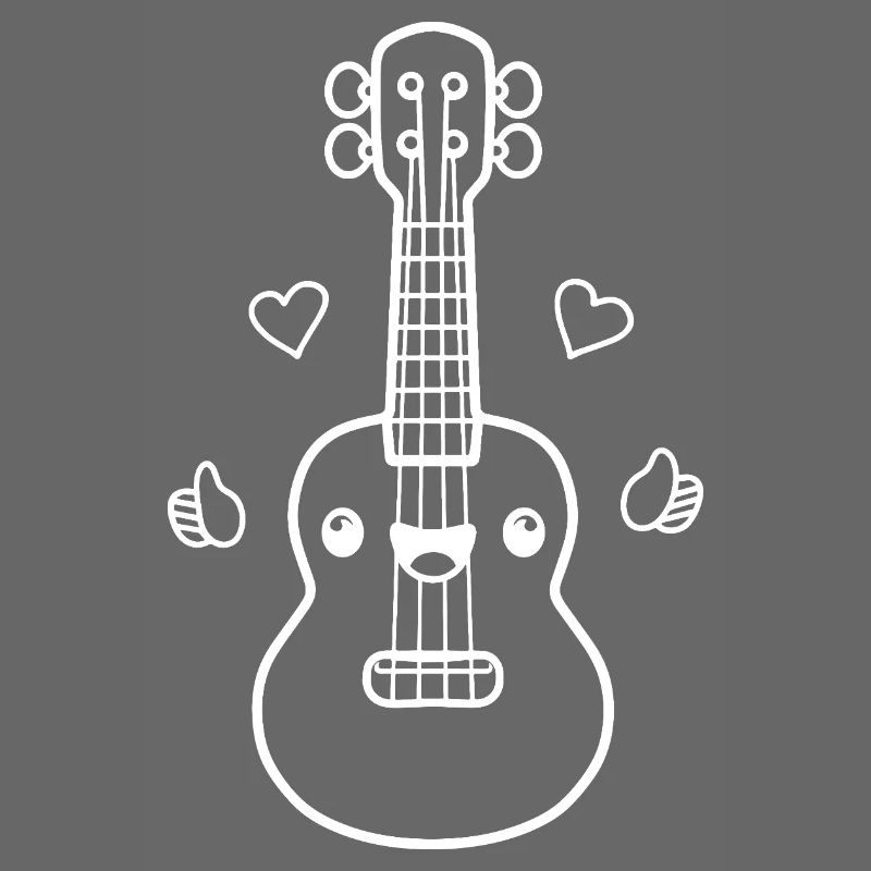 Ukulele Comic Look