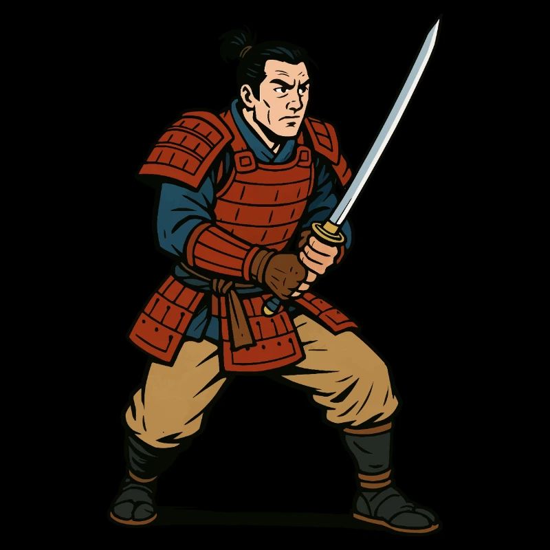 japan krieger samurai