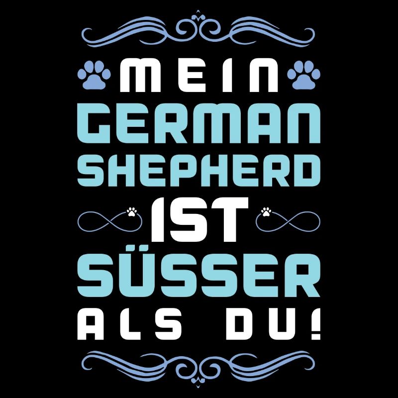 deutscher schäferhund hund spruch