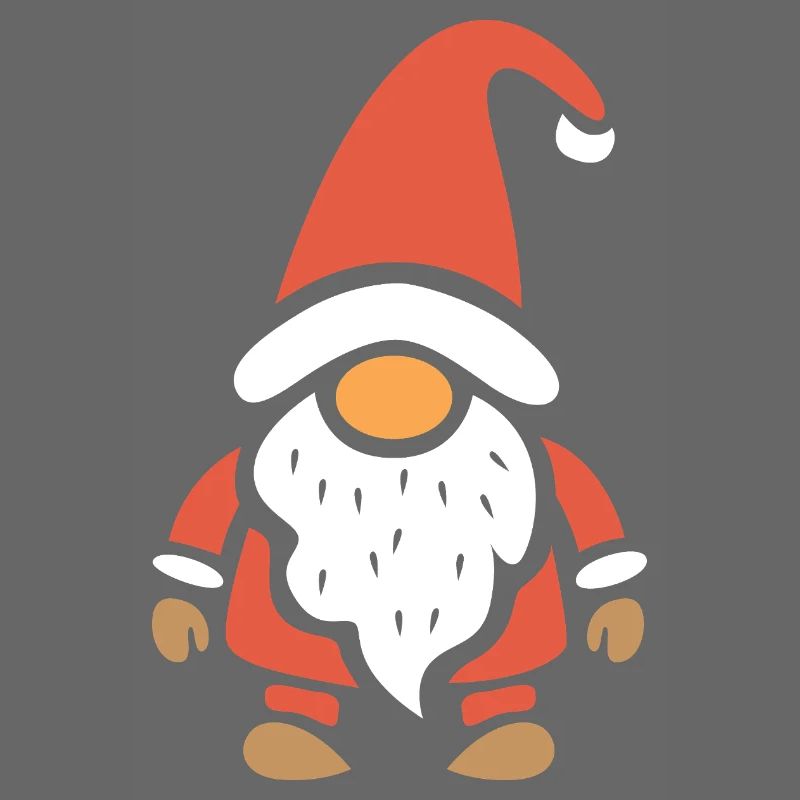 Dessin animé mignon de nain de Noël