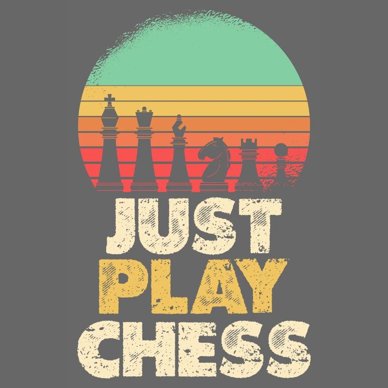 Jouez simplement aux échecs Retro Sunset