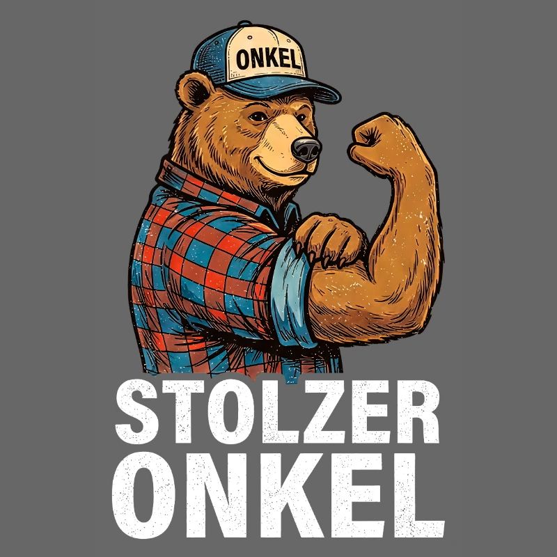 Stolzer Onkel Bär