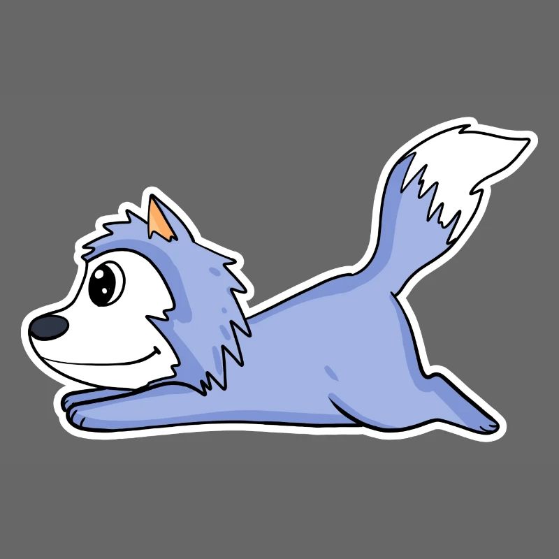 lying wolf