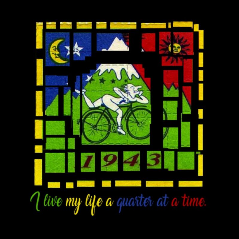 Ich lebe mein Leben EIN VIERTEL AUF EINMAL