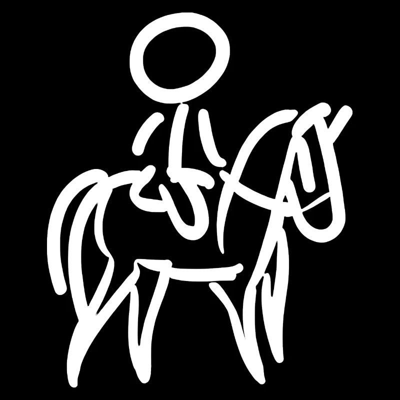 Cavalier sur Cavalier Minimalisme Minimaliste