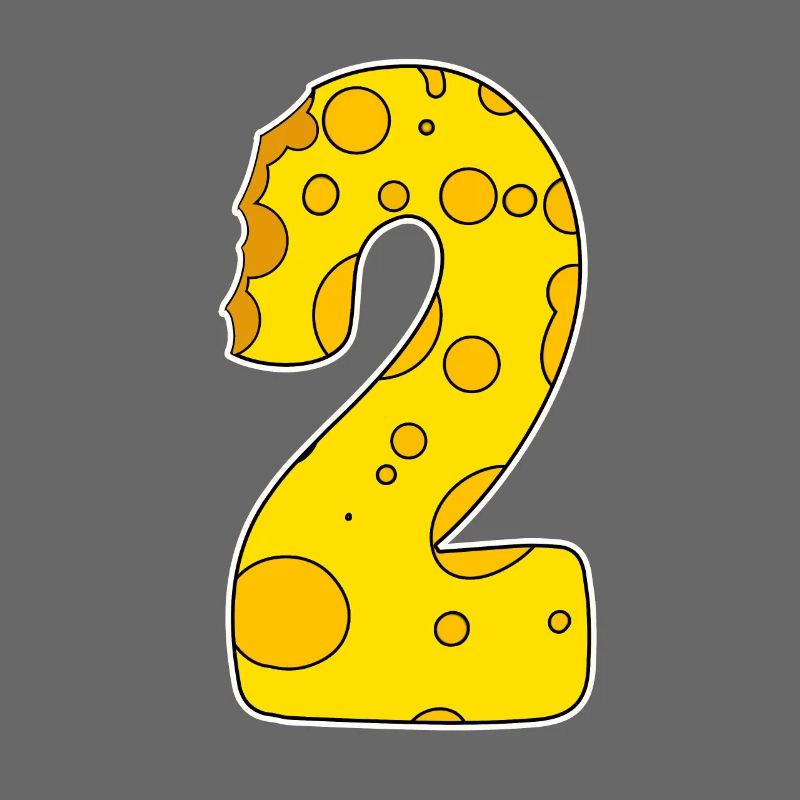 Number 2 - Two - Second