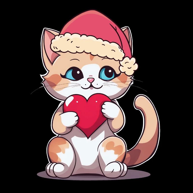 Noël Animaux de compagnie Chat Chats