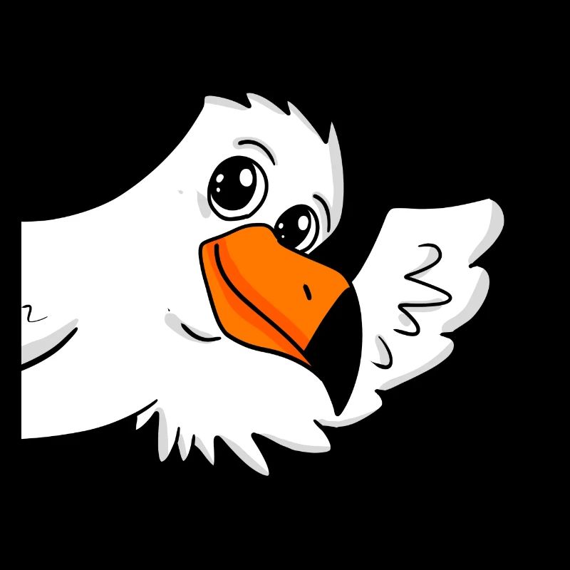 Seagull greeting greeting