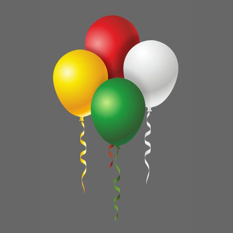 Luftballons zu Fasching oder Karneval