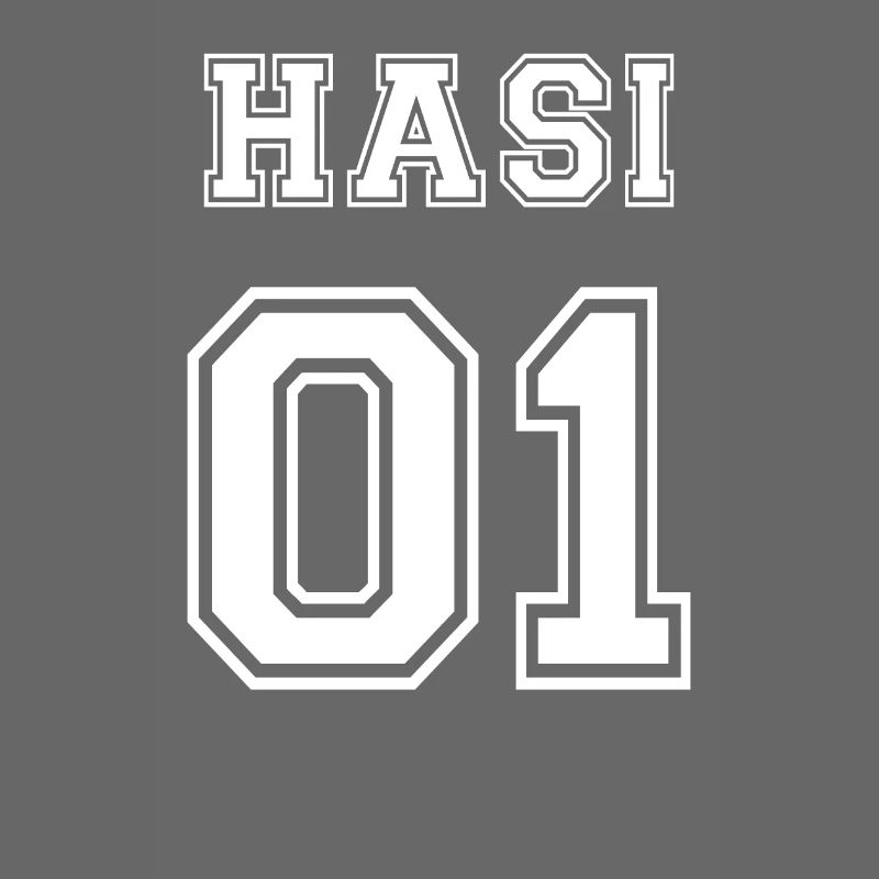 Hasi 01 Nummer 1 Geschenk Trikot Partnerlook Idee