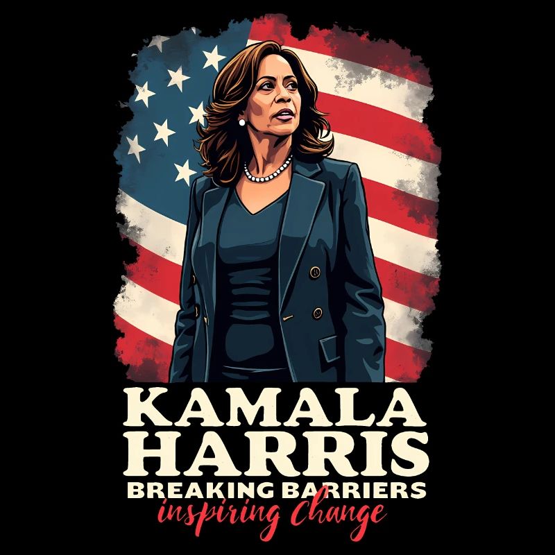 Kamala Harris Barrieren durchbrechen, Veränderungen anregen