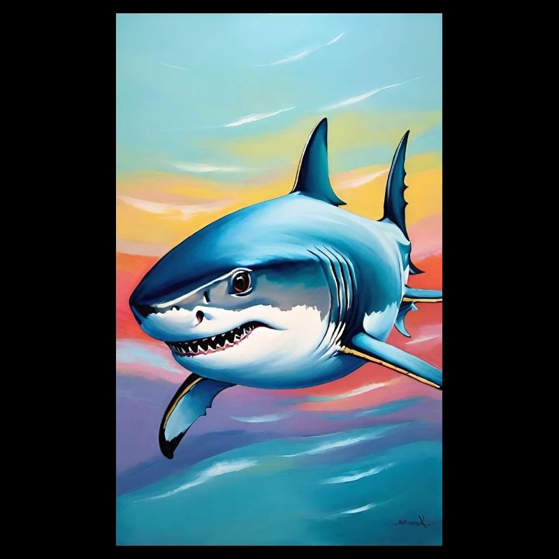 Requin | Grand requin blanc | Créature marine | Poisson