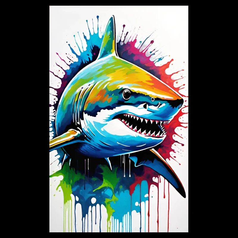 Requin | Grand requin blanc | Créature marine | Poisson