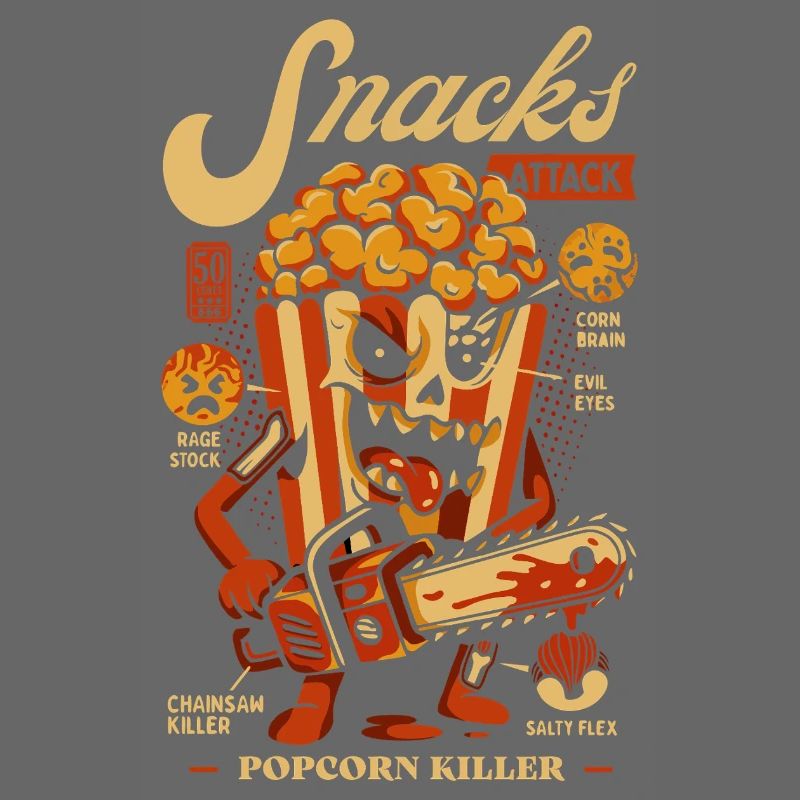 Slasher Snacks Attacks Popcorn Killer