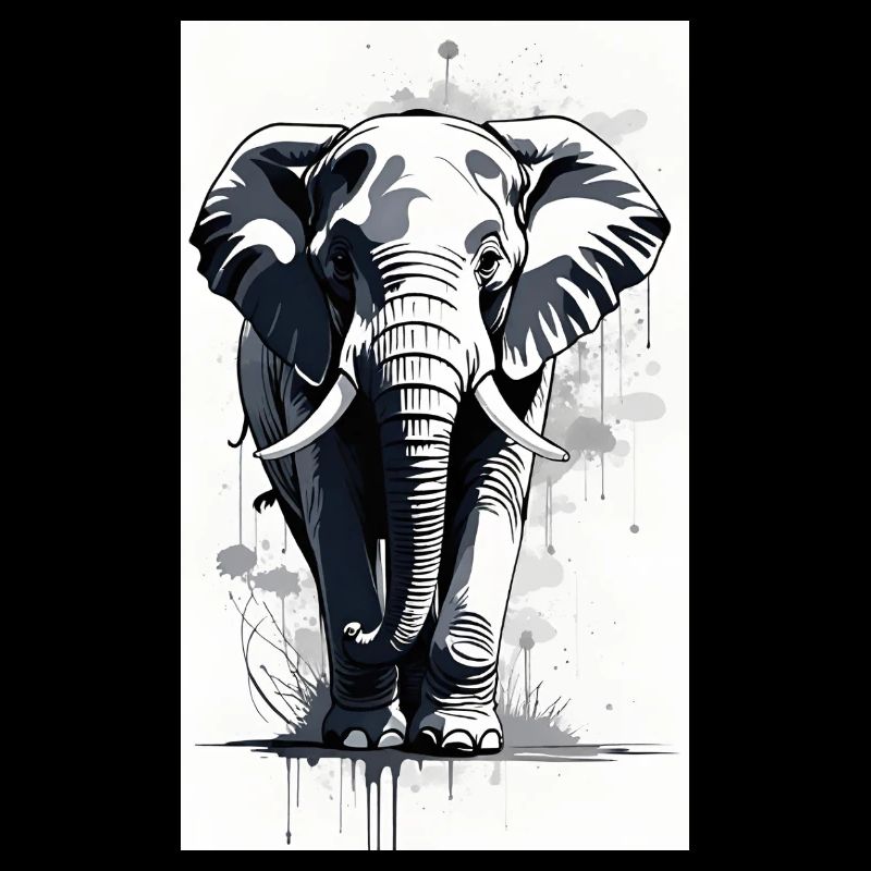 Elefant | Wildtier | Afrika | Kindermotive