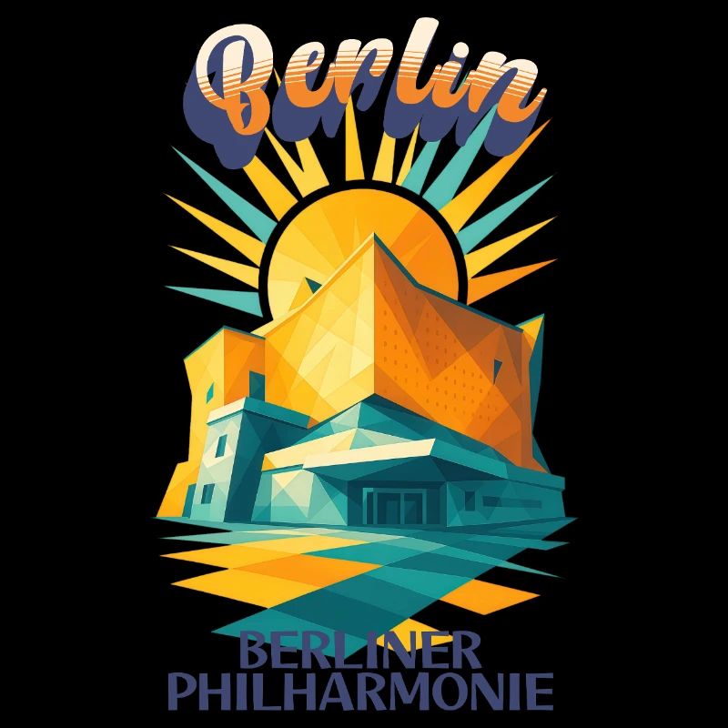 Berlin - BERLIN PHILHARMONIC - Urban Retro Dream