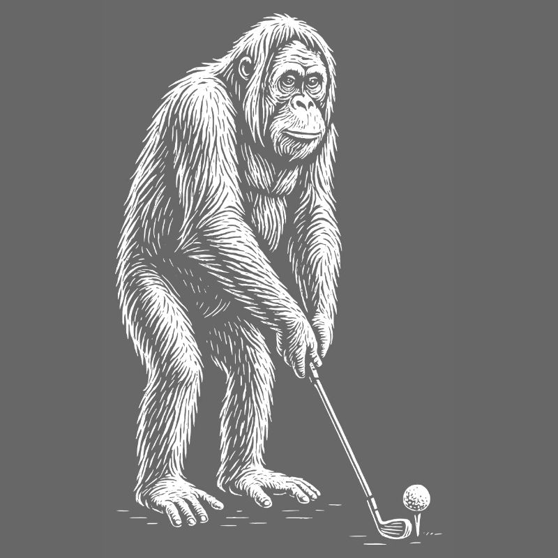 Putts de golf orang-outans