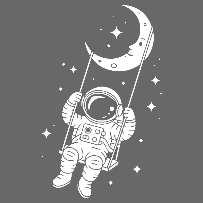 Astronaute Cosmos Spatial Swing