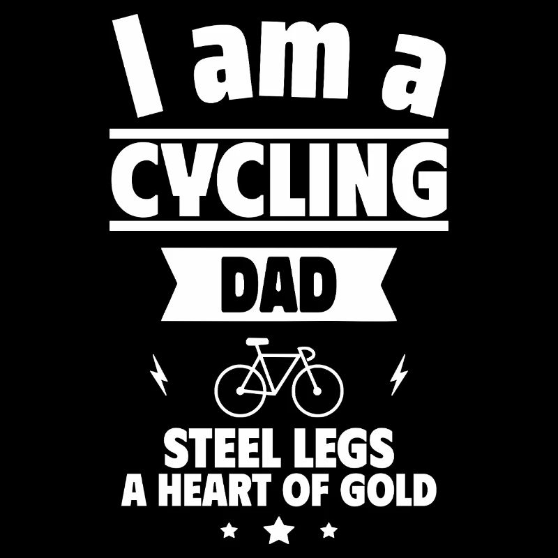 Vatertagsgeschenk Radfahrer-Papa Herz,Radfahren