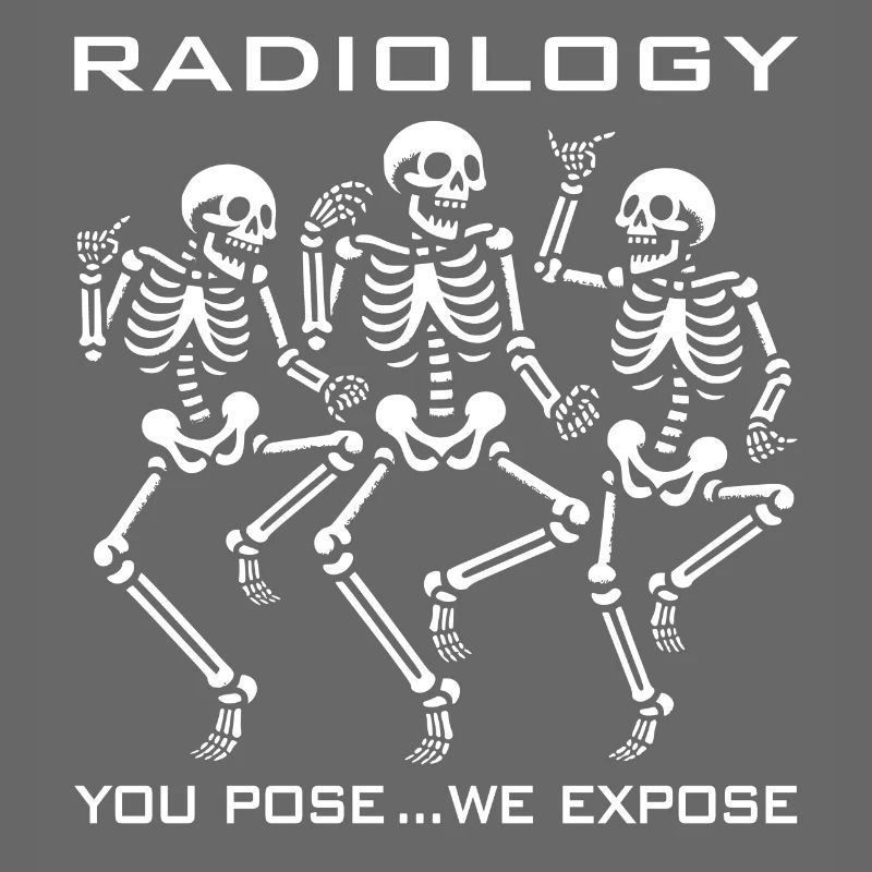 Dancing skeletons funny radiologist saying