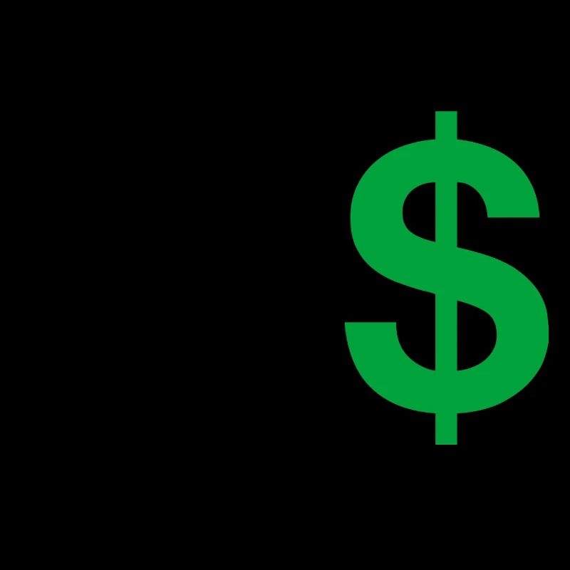 Buchstabe s Dollar