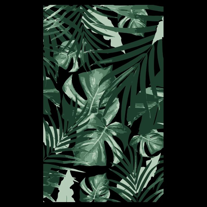 Feuilles tropicales