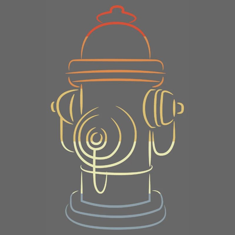 Retro Fire Hydrant