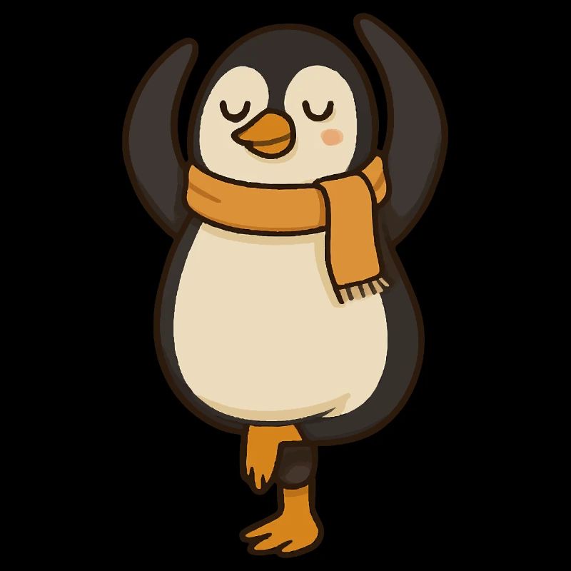 Yoga Penguin – Danse détendue sous forme animale