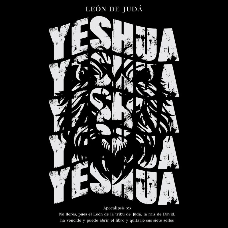 Lion de Juda Style abstrait