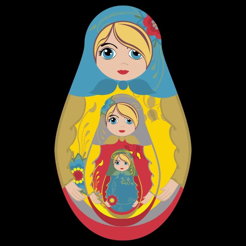 Traditional Russian Matryoshka Doll