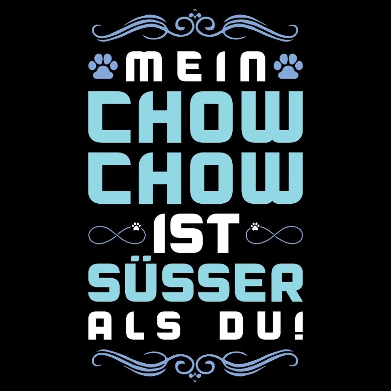 chow chow hund spruch